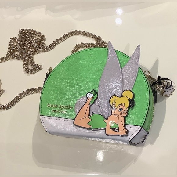 New! RARE KATE SPADE X Disney Tinkerbell bag - Picture 3 of 4